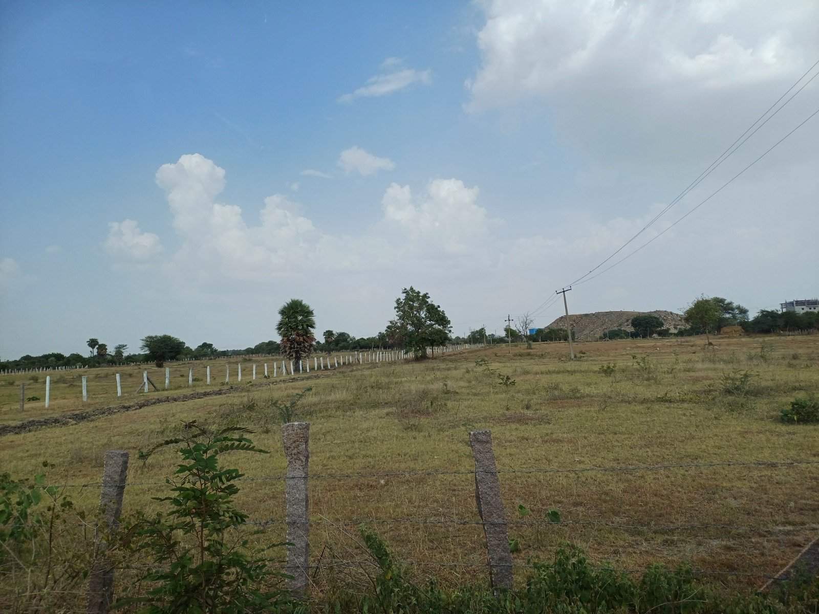 Open land parcel available for development